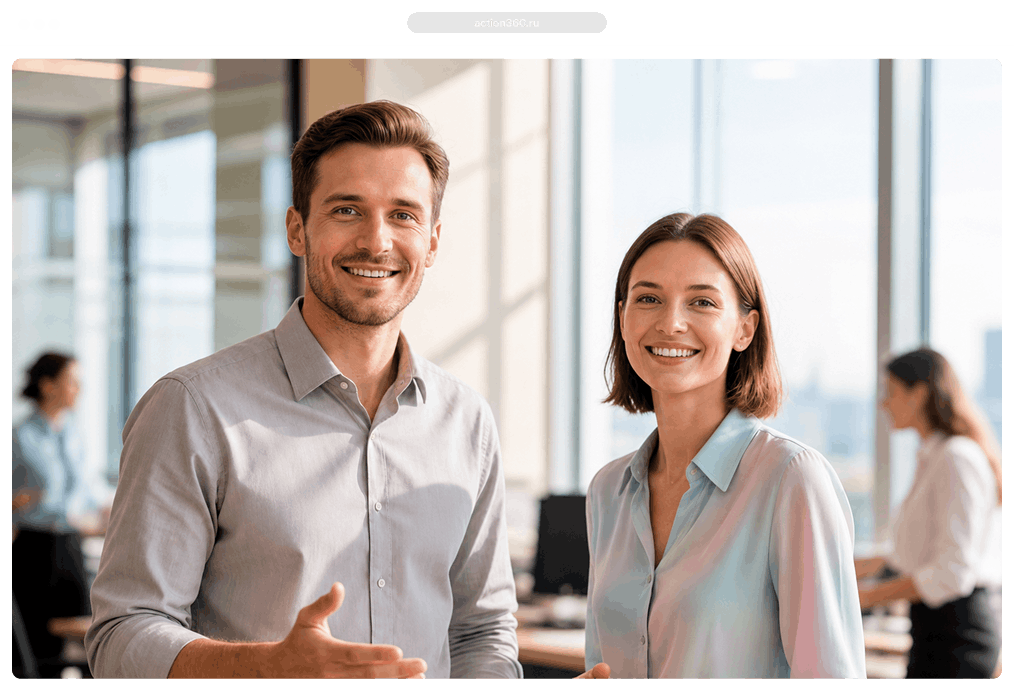 Интерфейс платформы Актион
